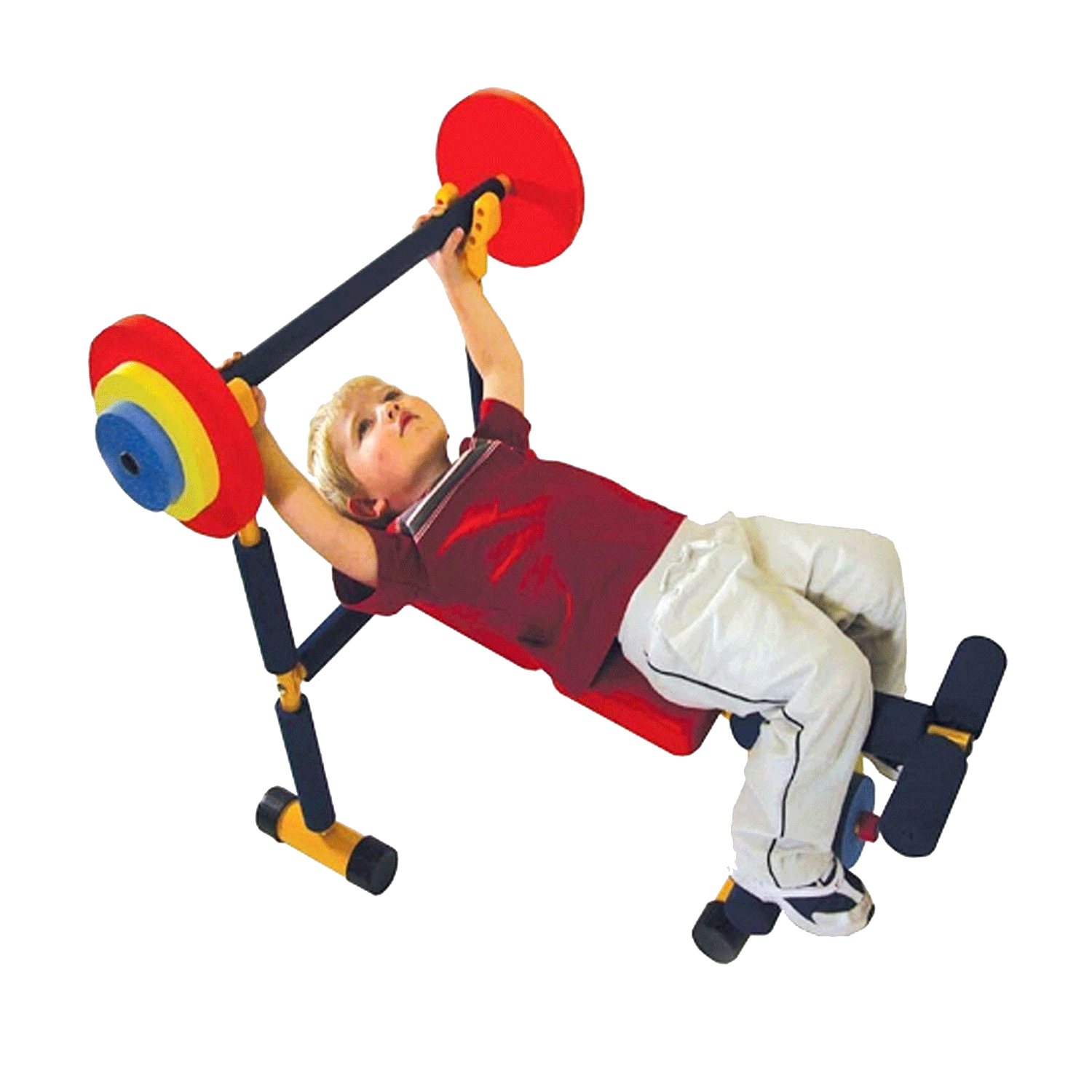 Çocuk fitness halter ağırlık kaldırma aleti